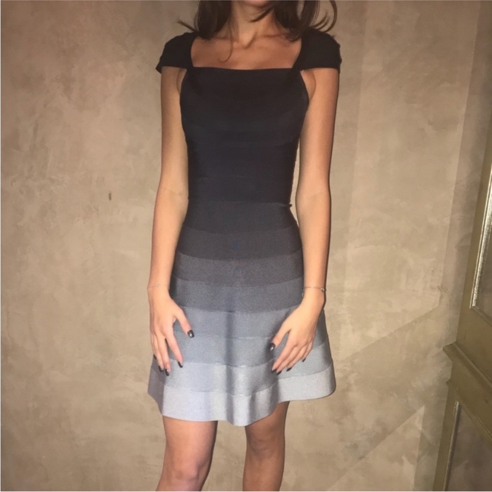 Herve Leger ombré  Dress XXS